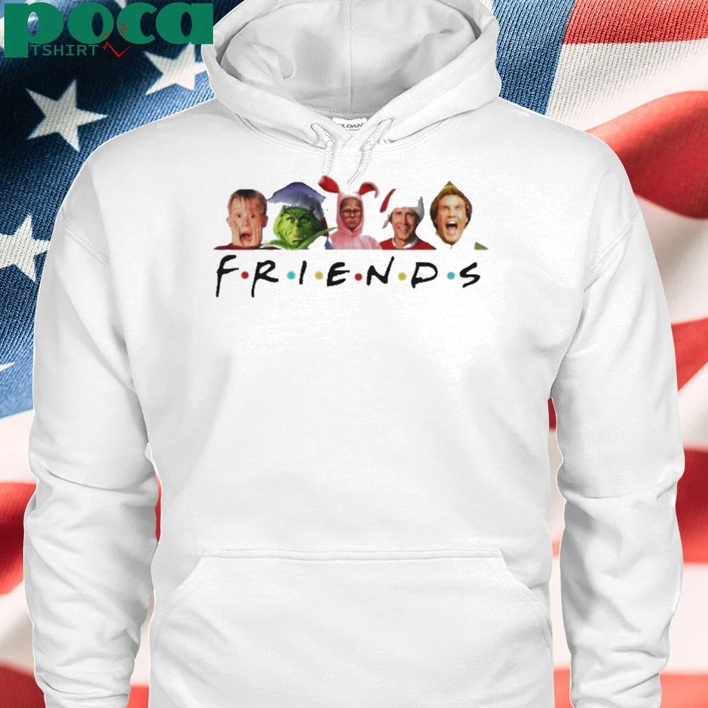 Friends The Grinch White Tee Shirt