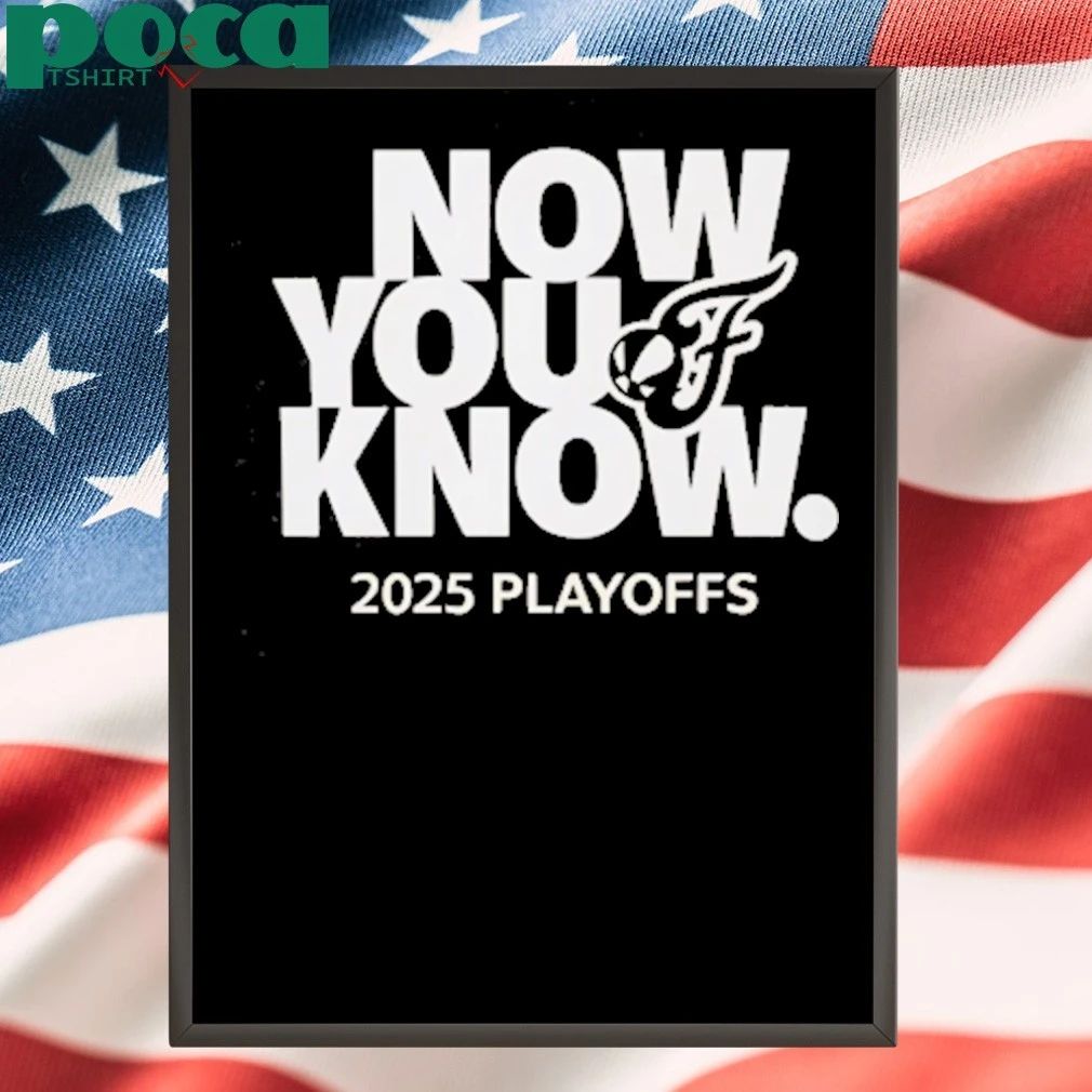 Fever Now You Know 2025 Playoffs T-shirt