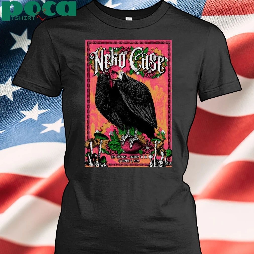 Neko Case Oct 9 2025 The Caverns in Pelham TN Poster T-shirt