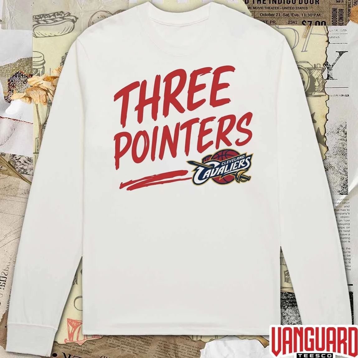 2026 Three Pointers Cleveland Cavaliers NBA Let Em Know t-shirt