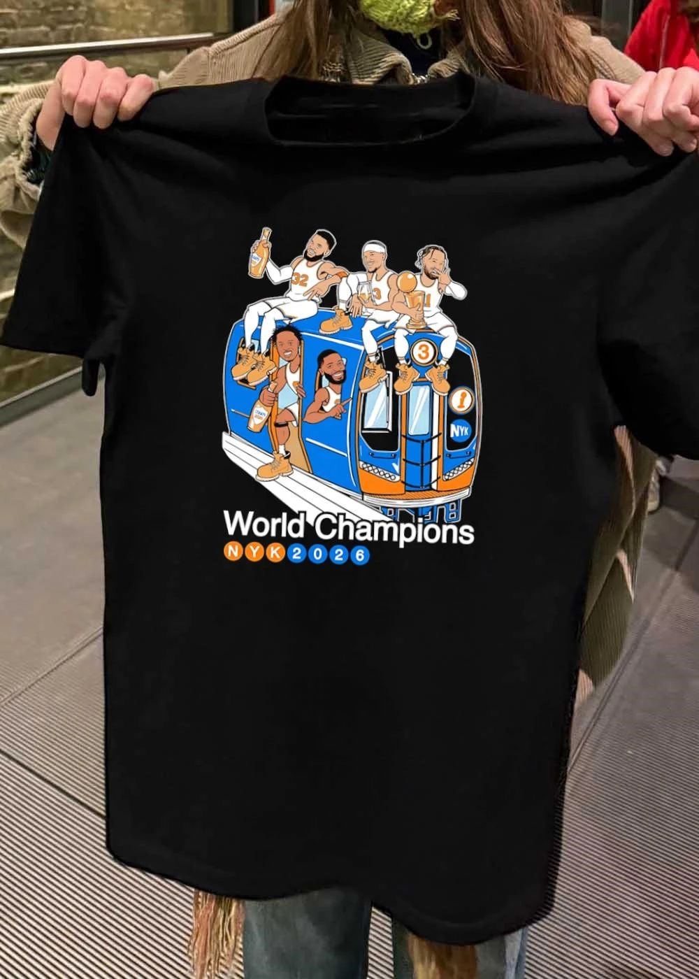 NYK World Champions 2026 Knicks T-Shirt