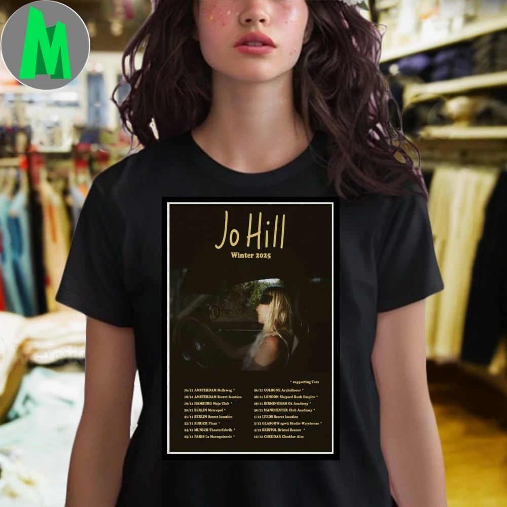 Jo Hill Winter 2025 Poster Shirt
