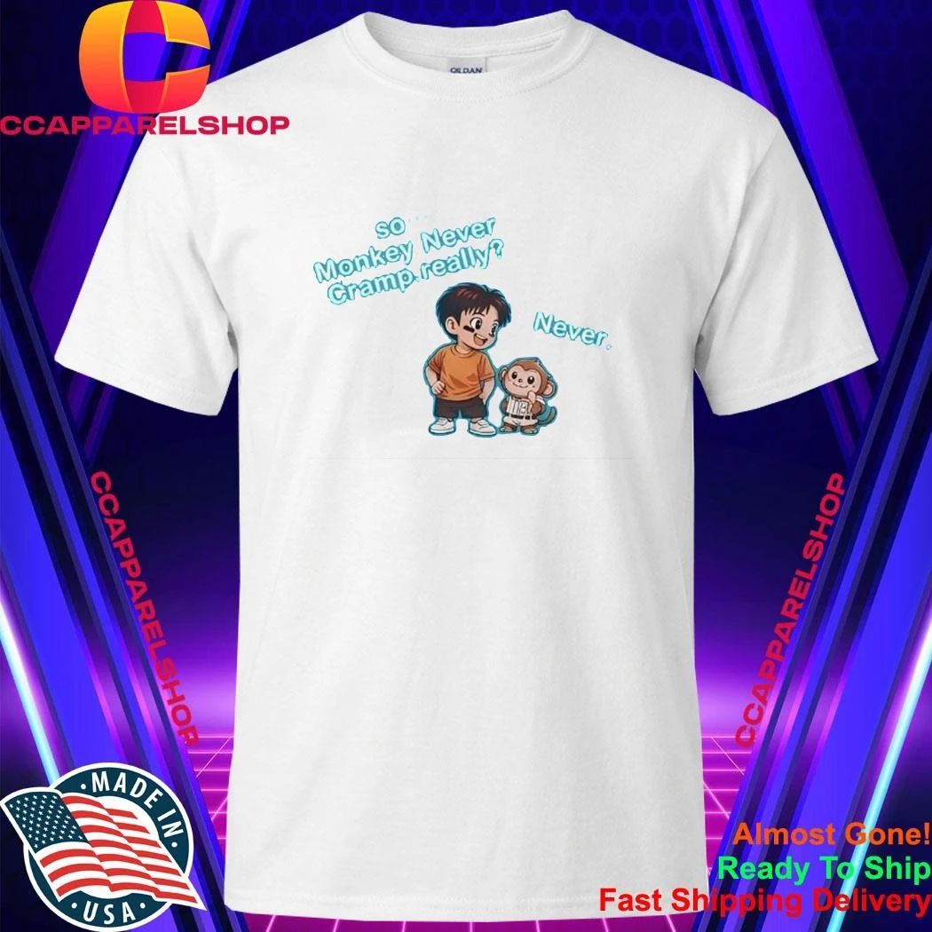 Munenori Kawasaki So Monkey Never Cramp Really Shirt