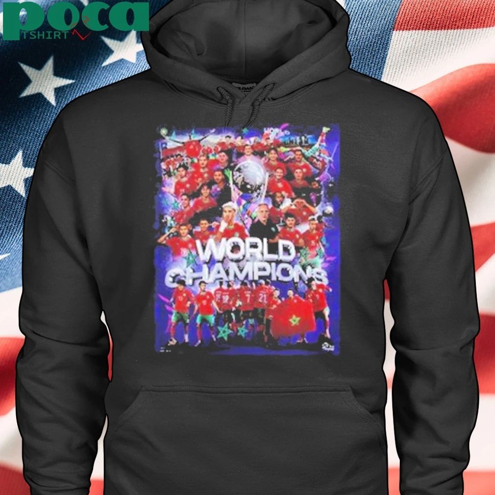 Morocco Wins World Cup 2025 Champion shirt