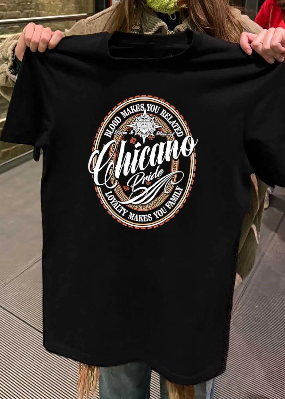 Chicano Pride Aztec Blood Loyalty Family Shirt