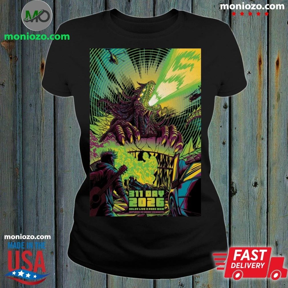 311 Day 2026 Poster Park Mgm Shirt