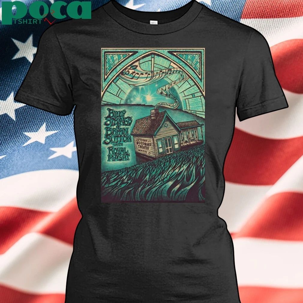 Billy Strings Woodward Theatre in Owensboro KY Sept 5-6 2025 Poster T-shirt