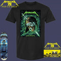 Metallica M72 World Tour May 27 2026 At Stadion Letzigrund Zurich, Switzerland Art By Mark Richards T-Shirt