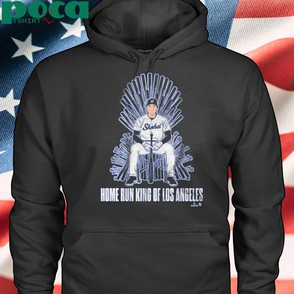 Shohei Ohtani Home Run King of Los Angeles T-shirt