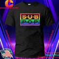 Sub Pop Logo Rainbow Shirt