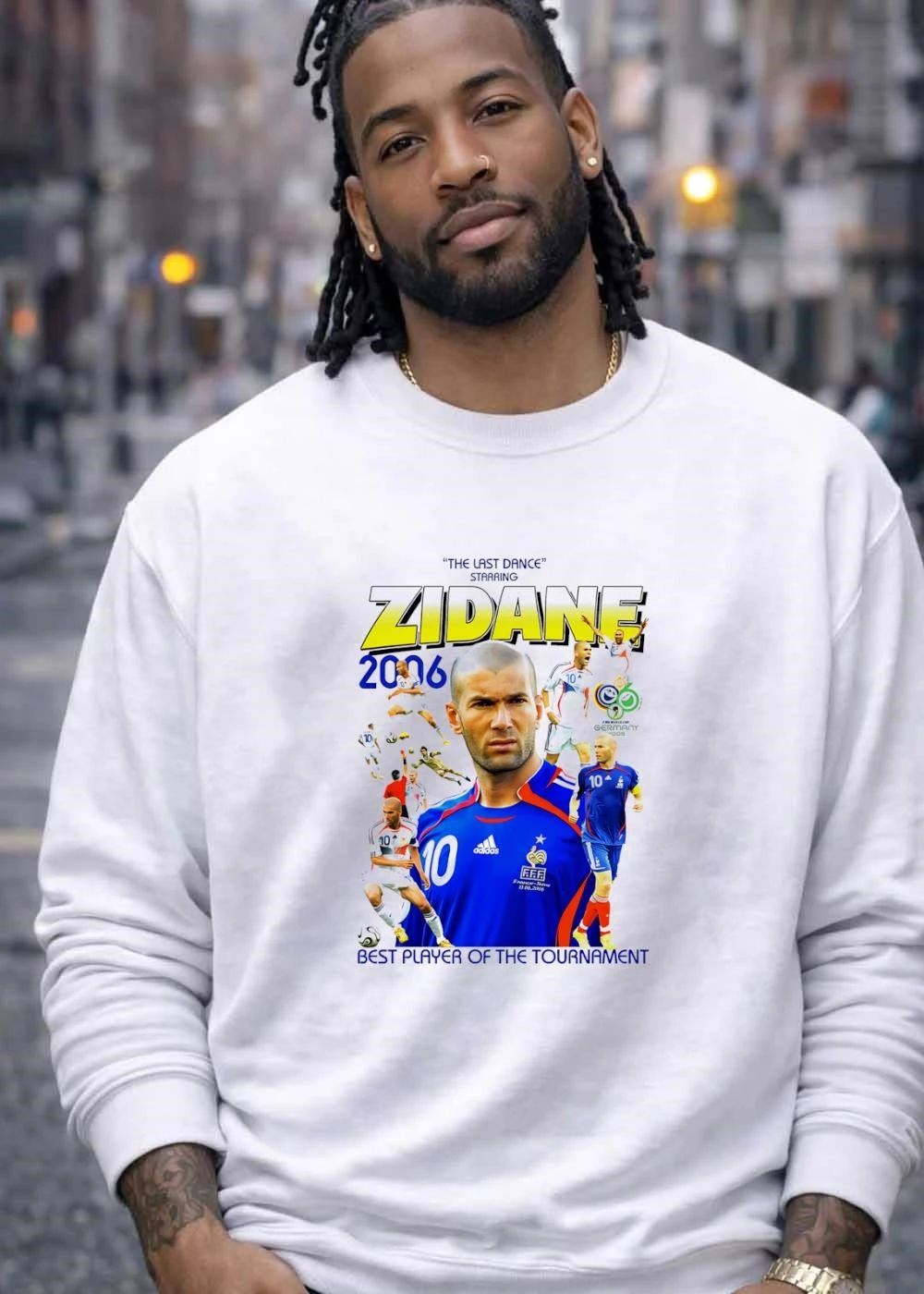 Zidane The Last Dance Best Player of the Tournament France Football T-Shirt