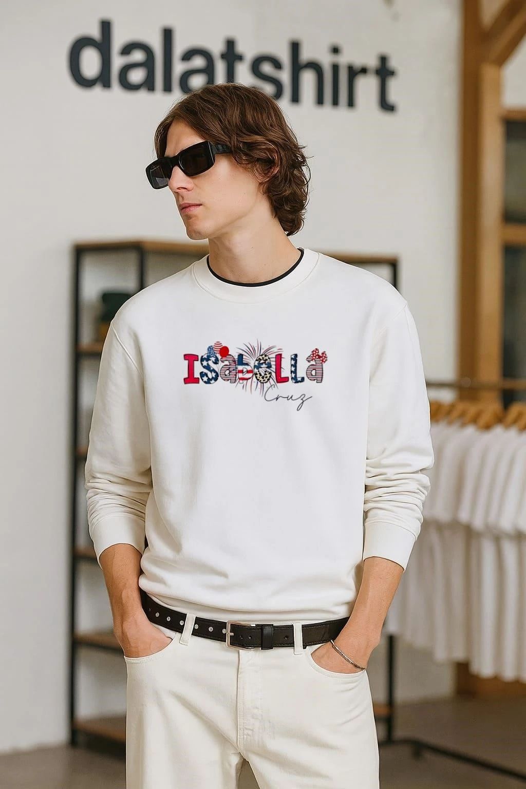 Isabella Cruz Personalized American shirt