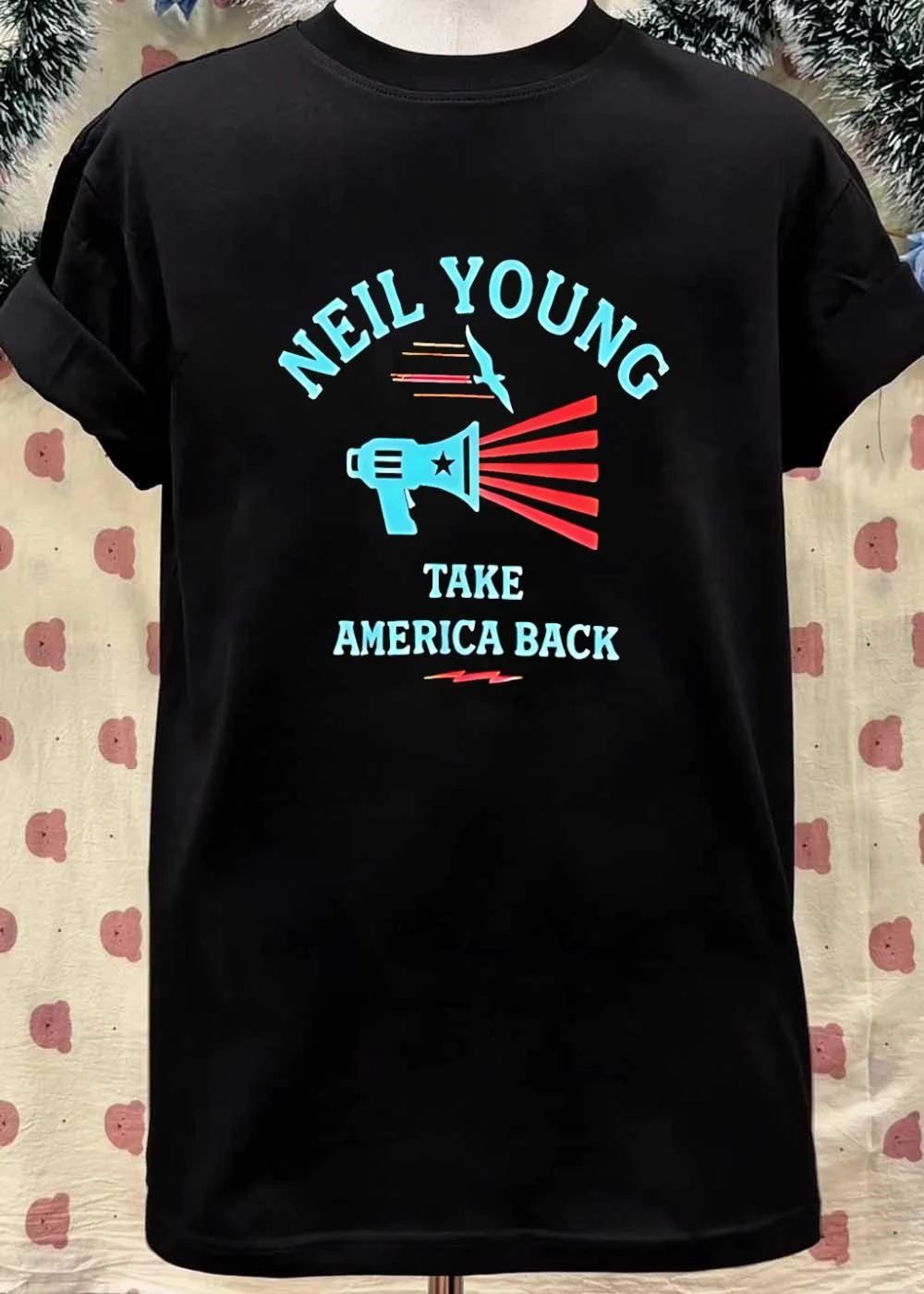 Neil Young take America back shirt