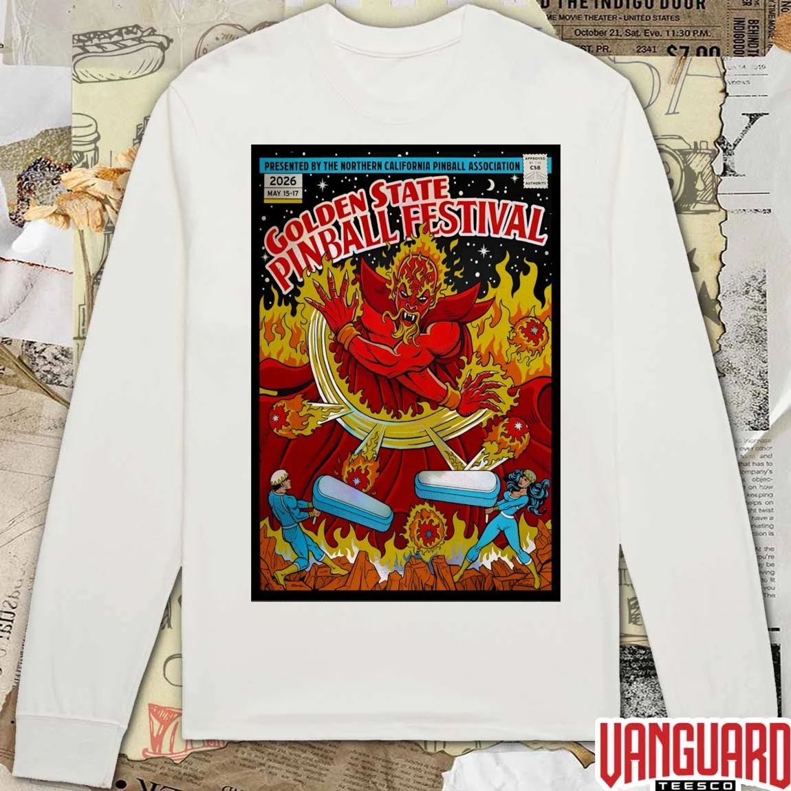 Golden State Pill Festival Lodi CA May 15-17 2026 Poster t-shirt