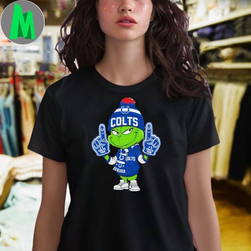 Grinch Indianapolis Colts Logo Shirt