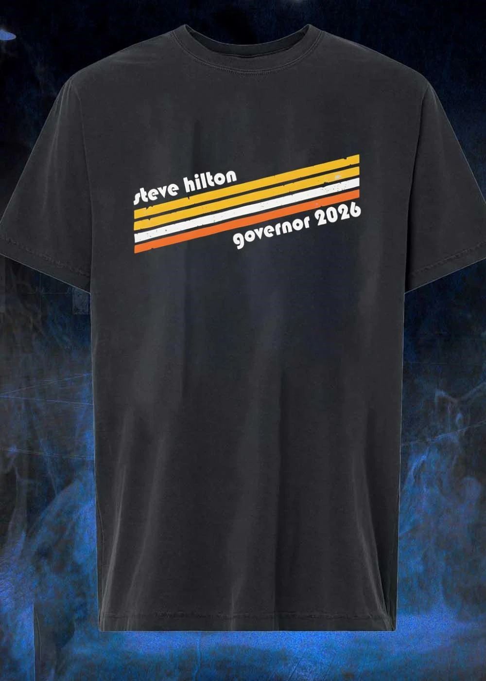 Steve Hilton English political commentator Governor 2026 campaign election candidate vote shirt