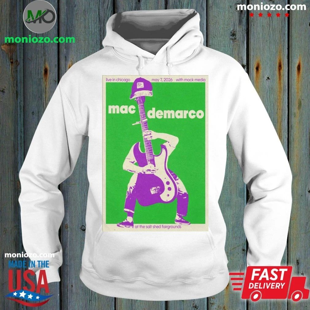 Original Mac Demarco In Chicago IL On May 7 2026 Tour Poster Shirt