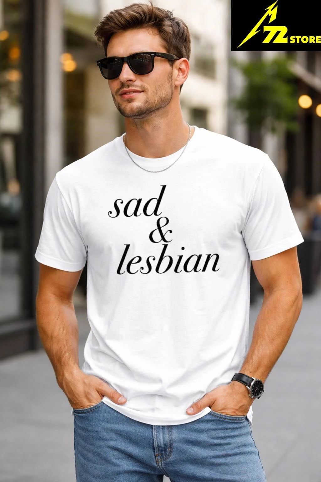 Sad And Lesbian Shirt