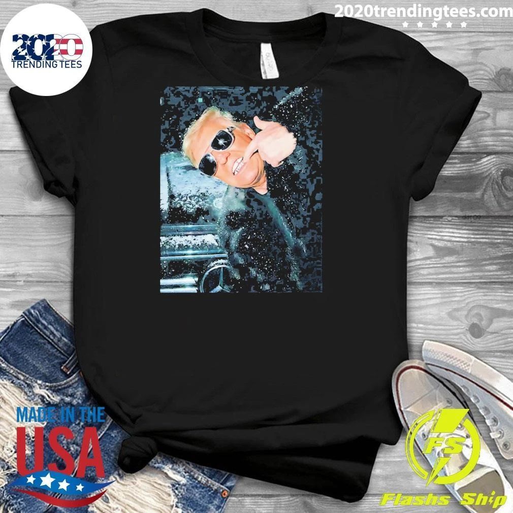 Donald Trump Platinum Teeth Portrait Shirt