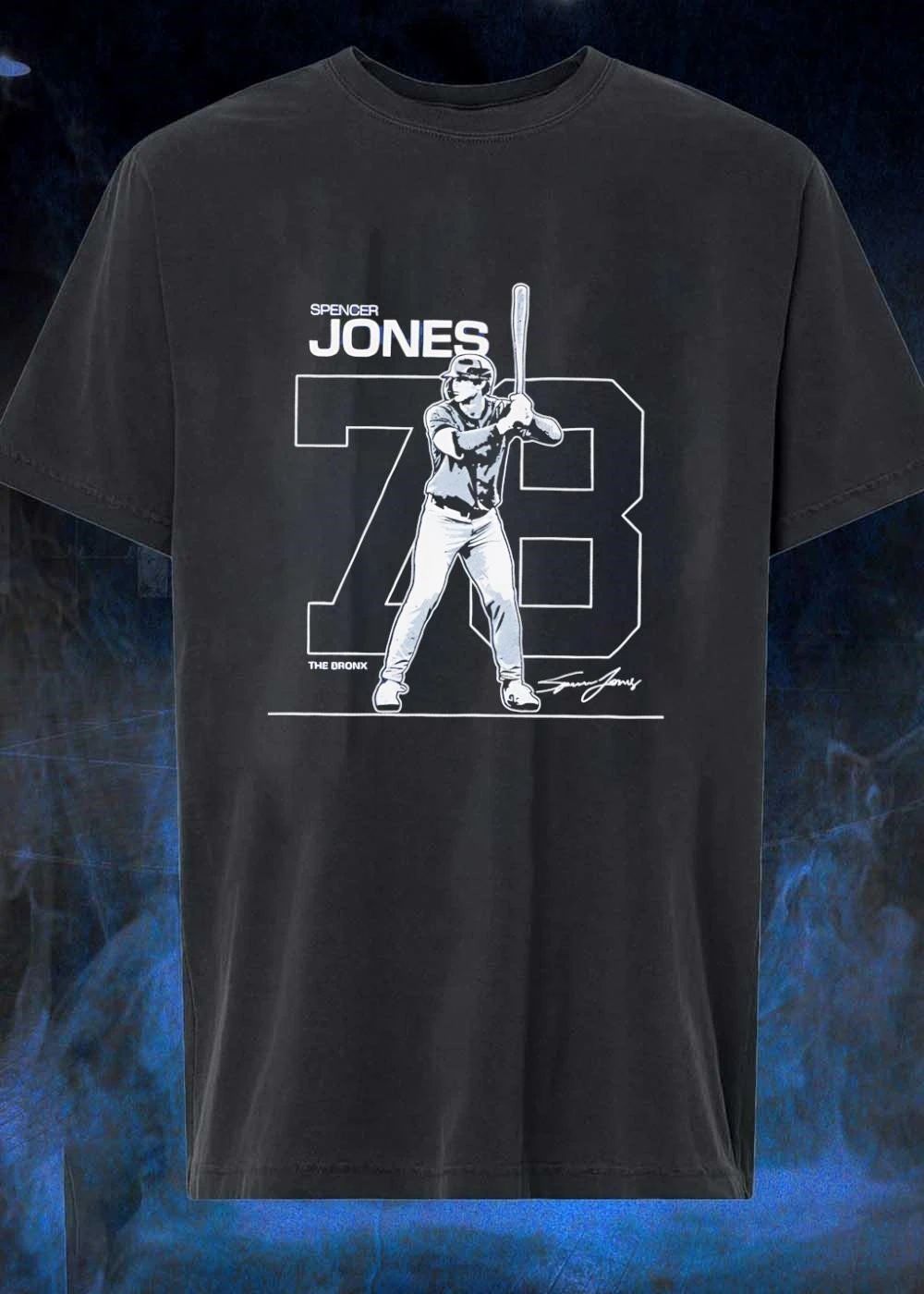 Spencer Jones Signature The Dronx Spencer Jones Baseball Player T-Shirt
