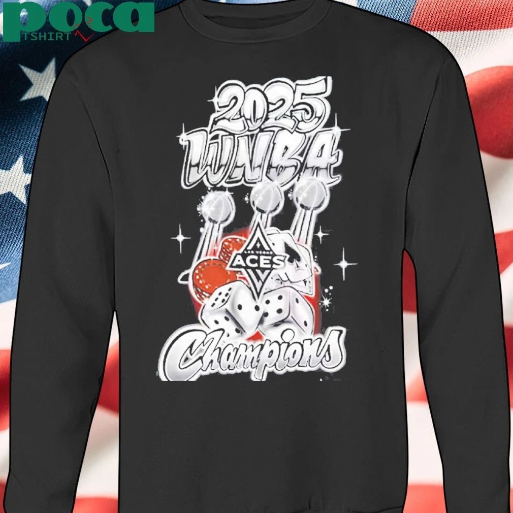 Las Vegas Aces Round21 2025 Wnba Finals Champions T-shirt