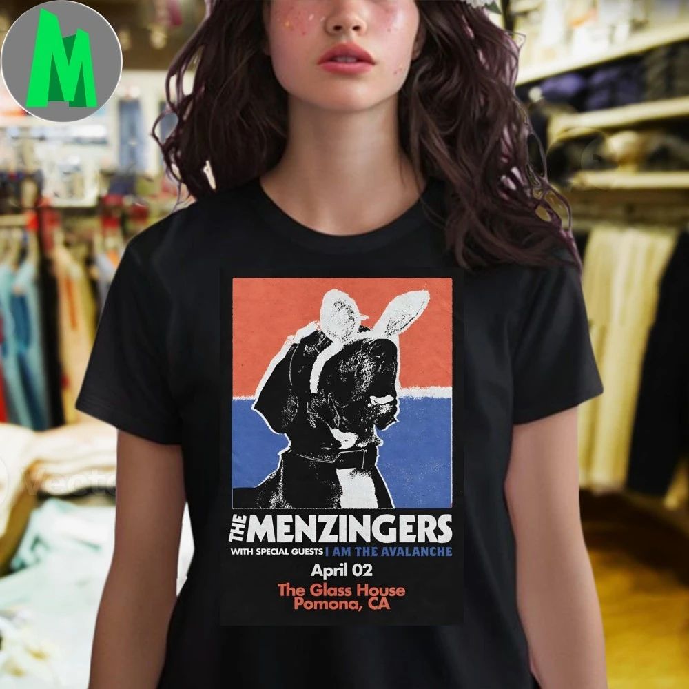Original The Menzingers Pomona Ca Apr 2 2026 Poster Shirt