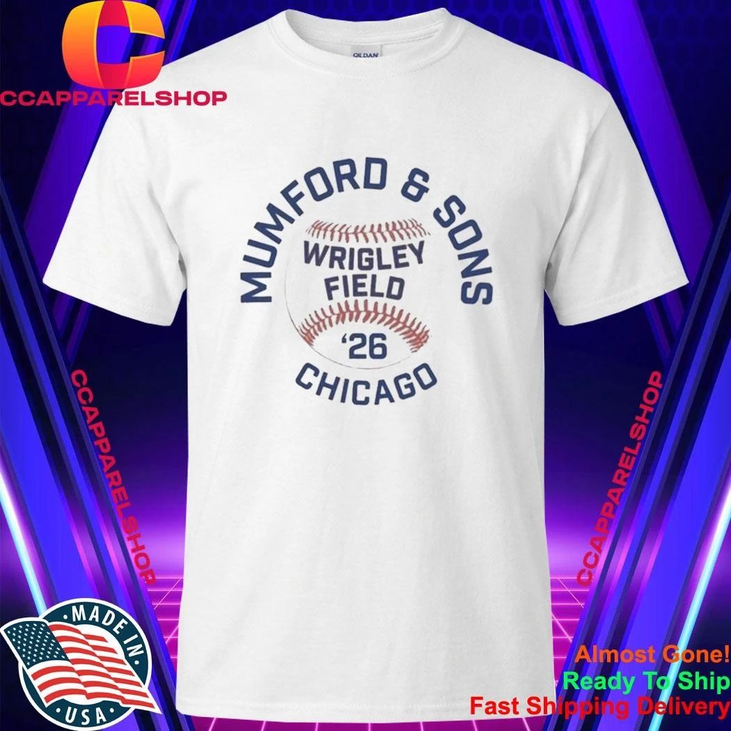 Mumford & Sons 06.11.2026 Wrigley Field, Chicago Shirt
