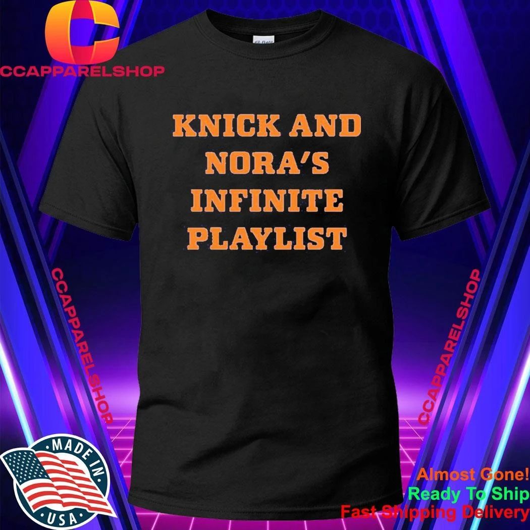 Knick And Nora’s Infinite Playlist Shirt