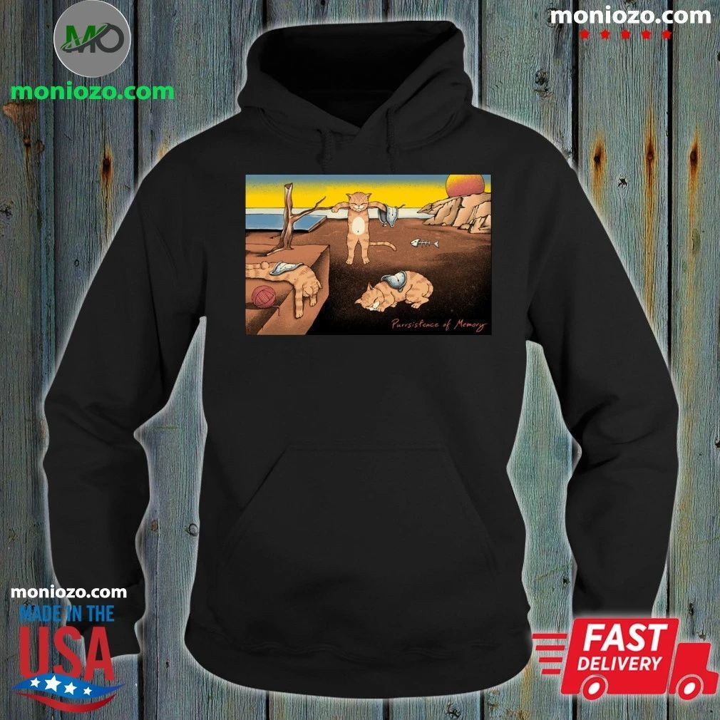 Original The Purrsistence of Memory Shirt