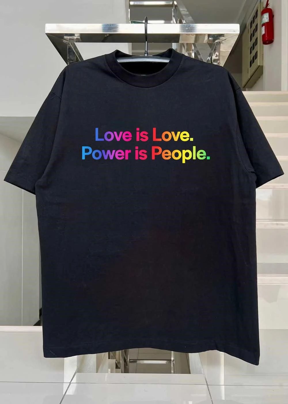 Love is Love Power is People pride shirt