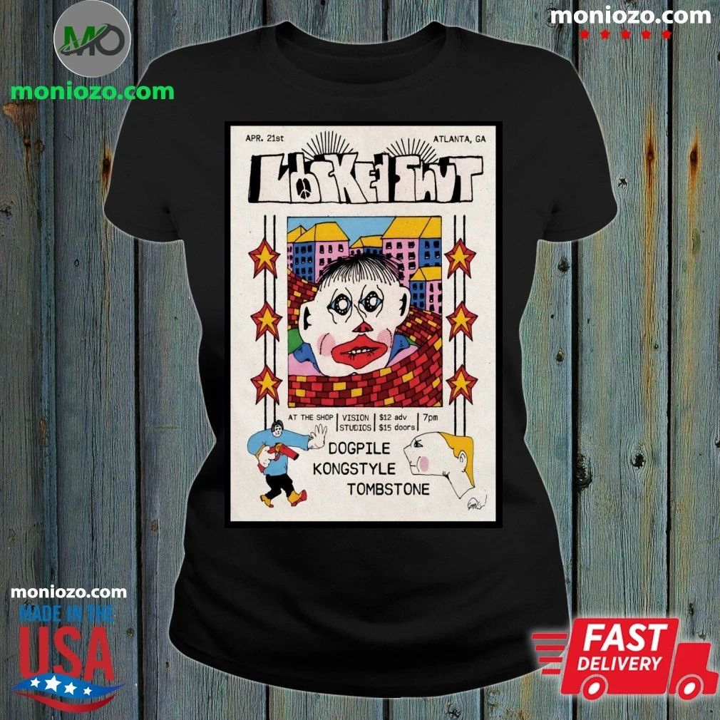 Original LOCKED SHUT Atlanta GA Tour On April 21 2026 Poster Shirt