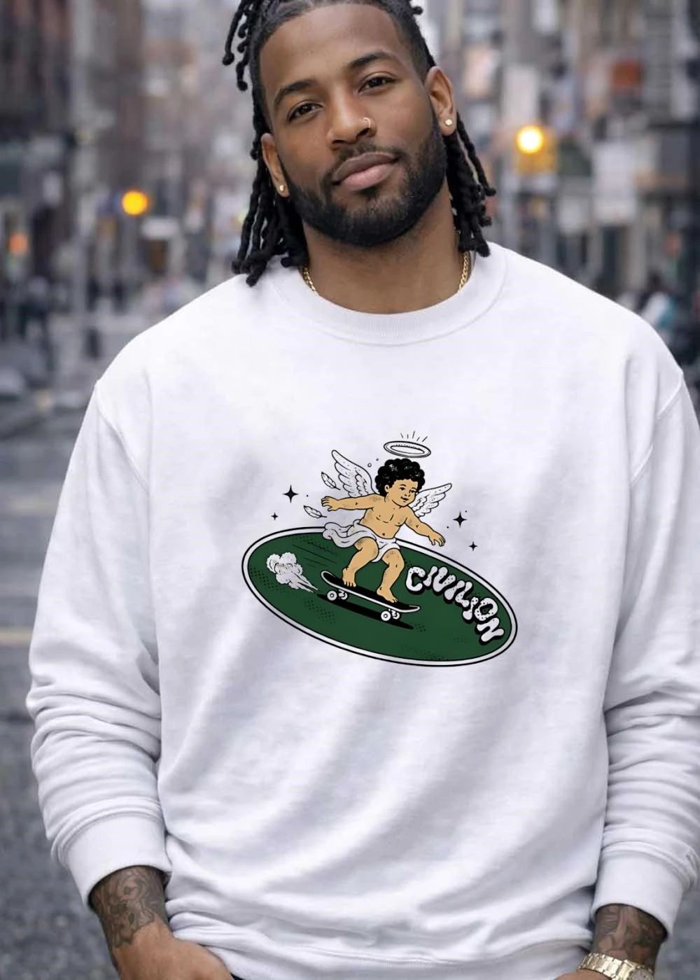 Angel Skating Civilian T-Shirt