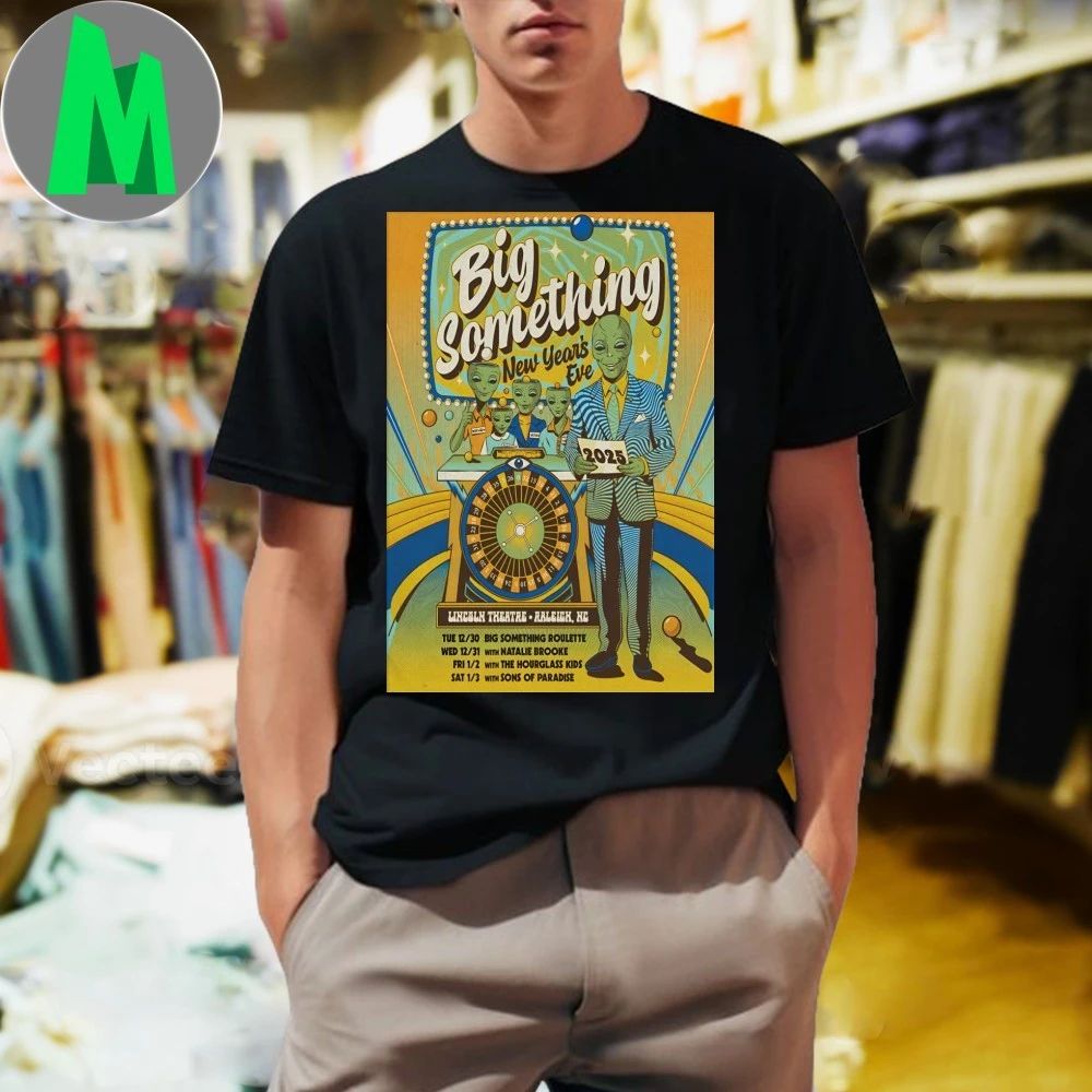 Big Something NYE 2025-2026 In Raleigh NC Poster Shirt