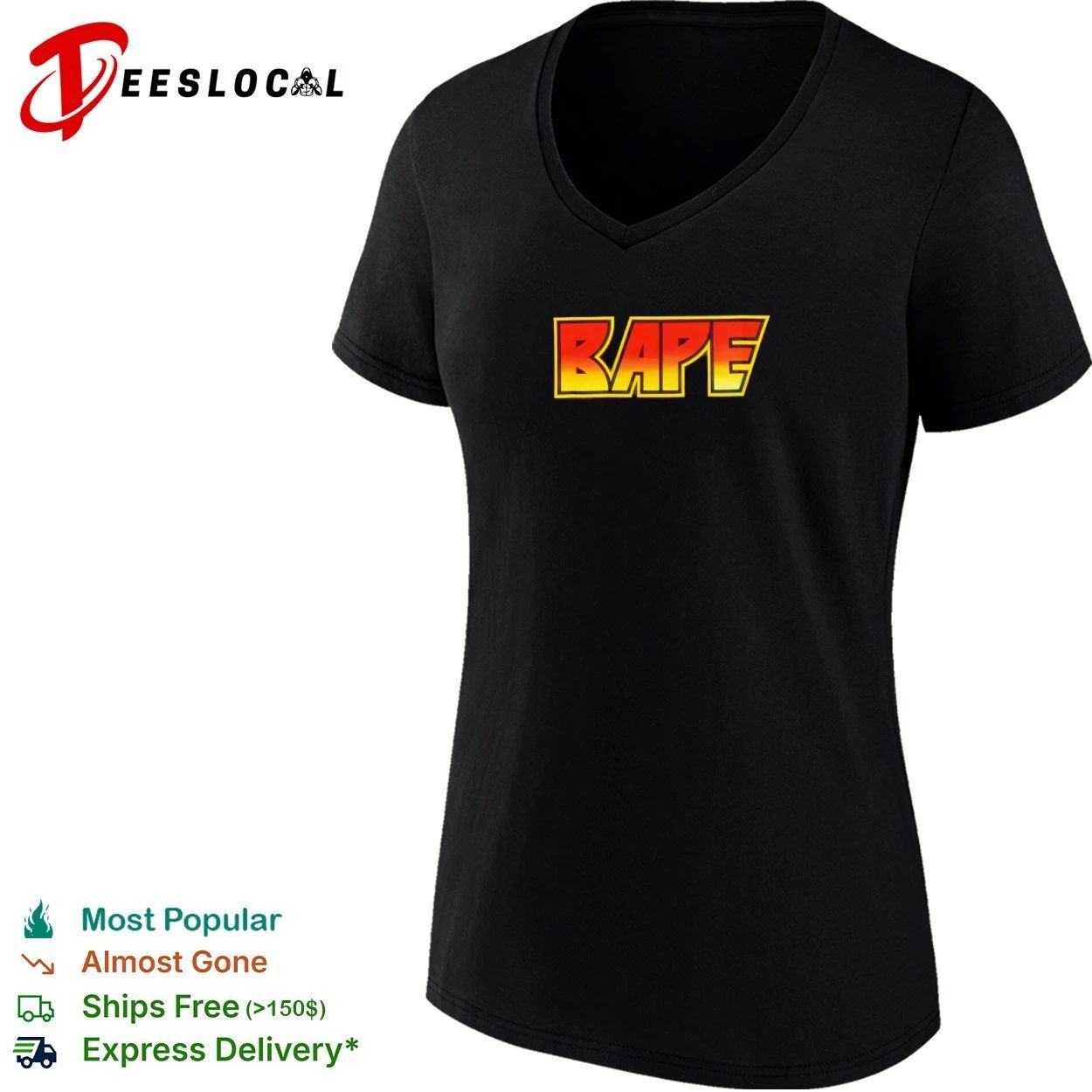 Bape A Bathing Ape Streetwear Nigo Logo T-shirt