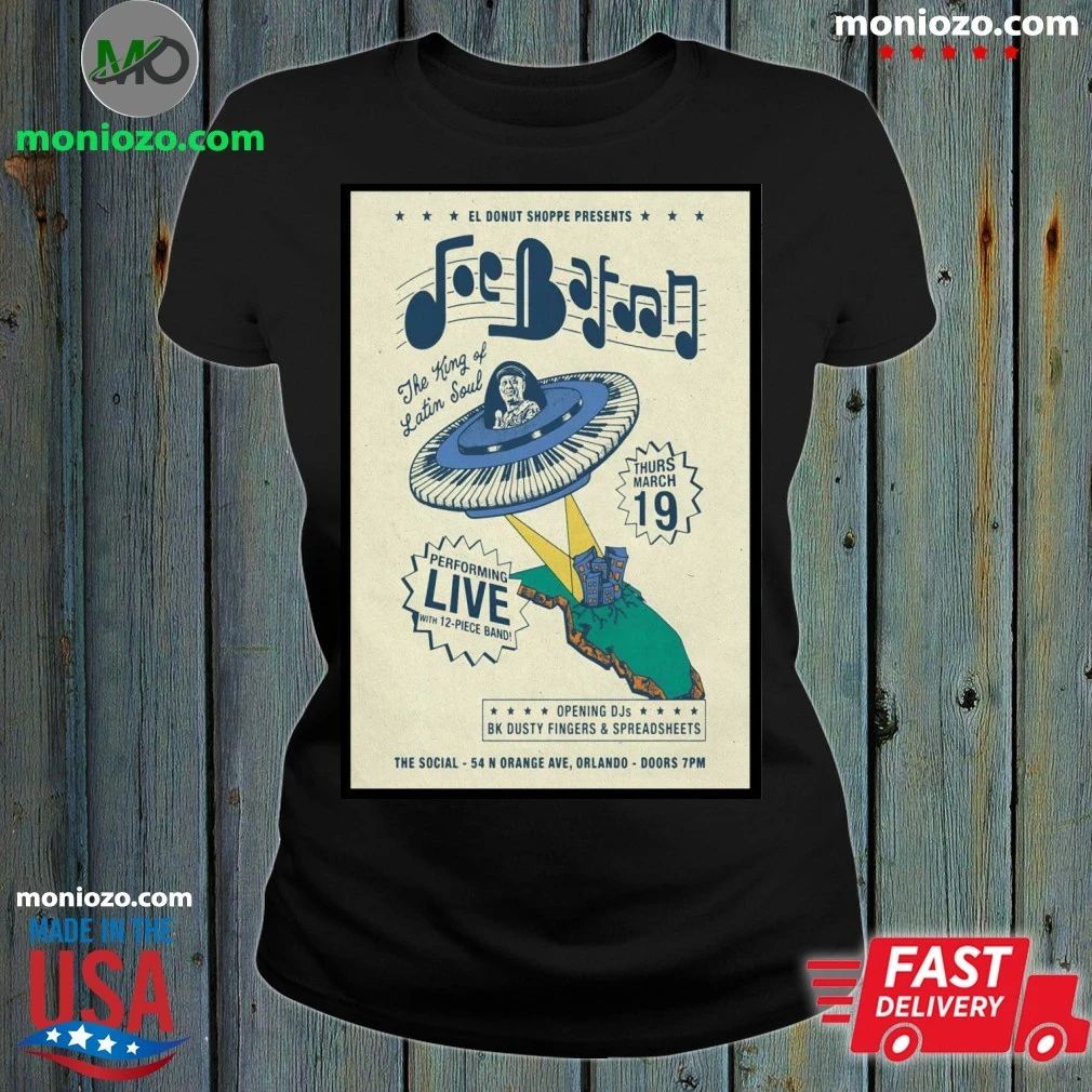 Joe Bataan Orlando FL On March 19 2026 Tour Poster Shirt