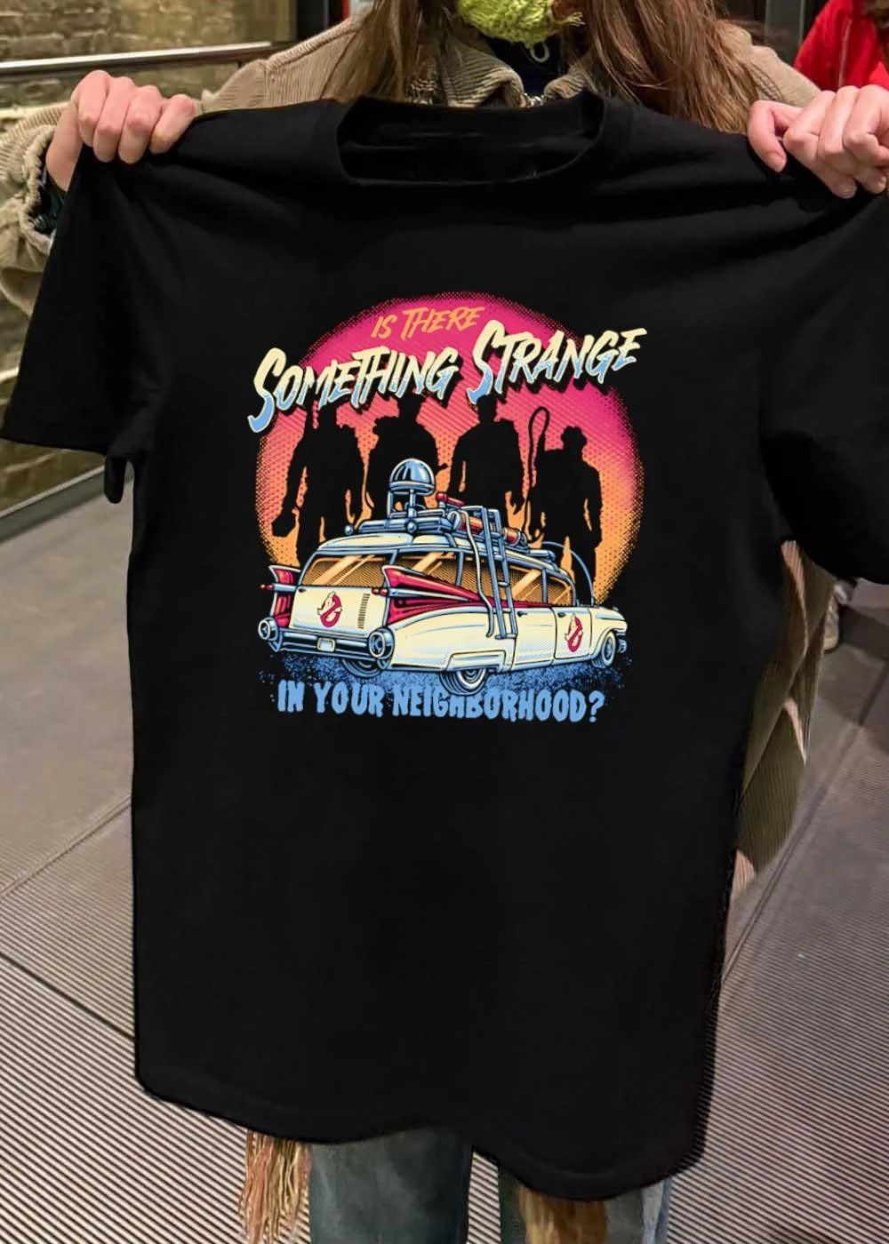 Ghostbusters Hunting Is There Something Strange in Your Neighborhood T-Shirt