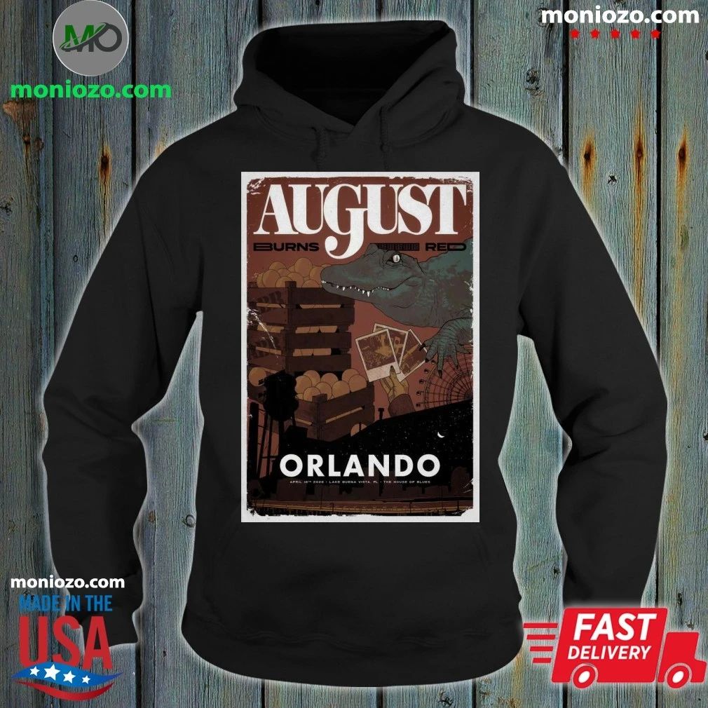 August Burns Red House of Blues Orlando, FL 4.16.2026 Poster Shirt
