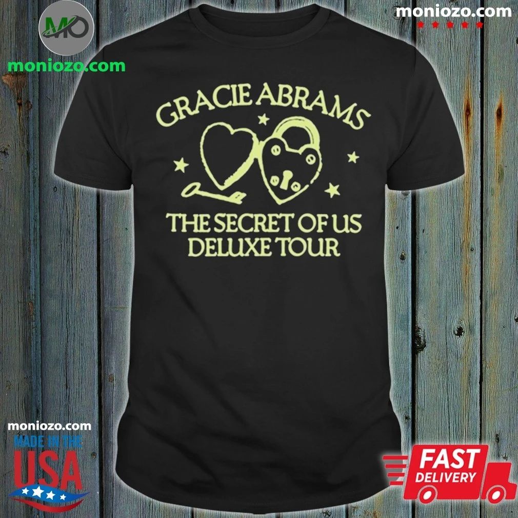 Original Gracie Abrams The Secret of Us Deluxe Tour 2026 T-Shirt – Best Gift for Music Fans