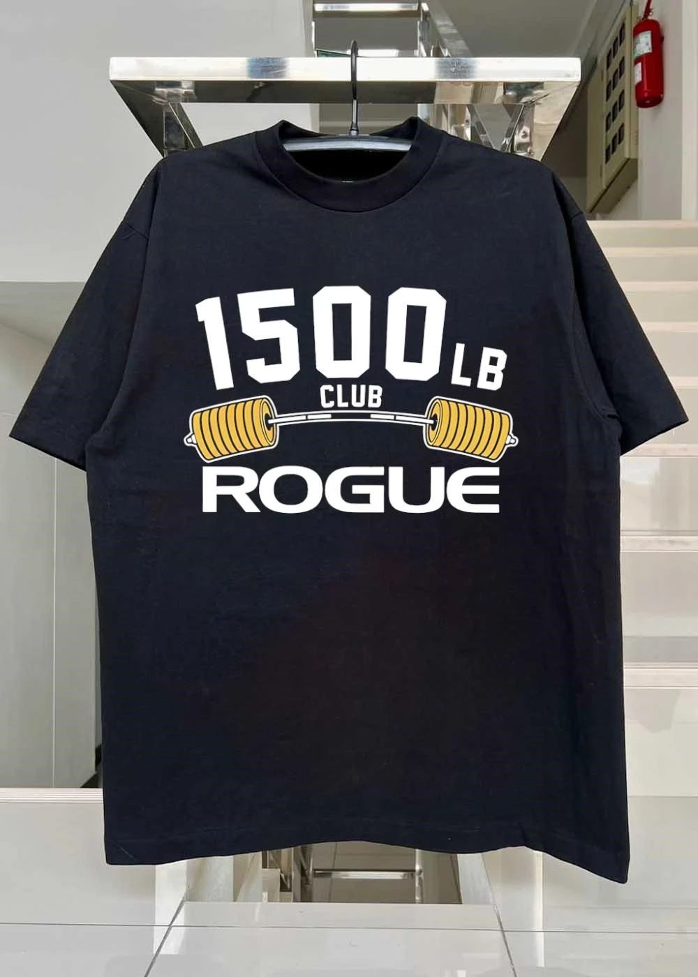 1500 LB club rogue gym shirt