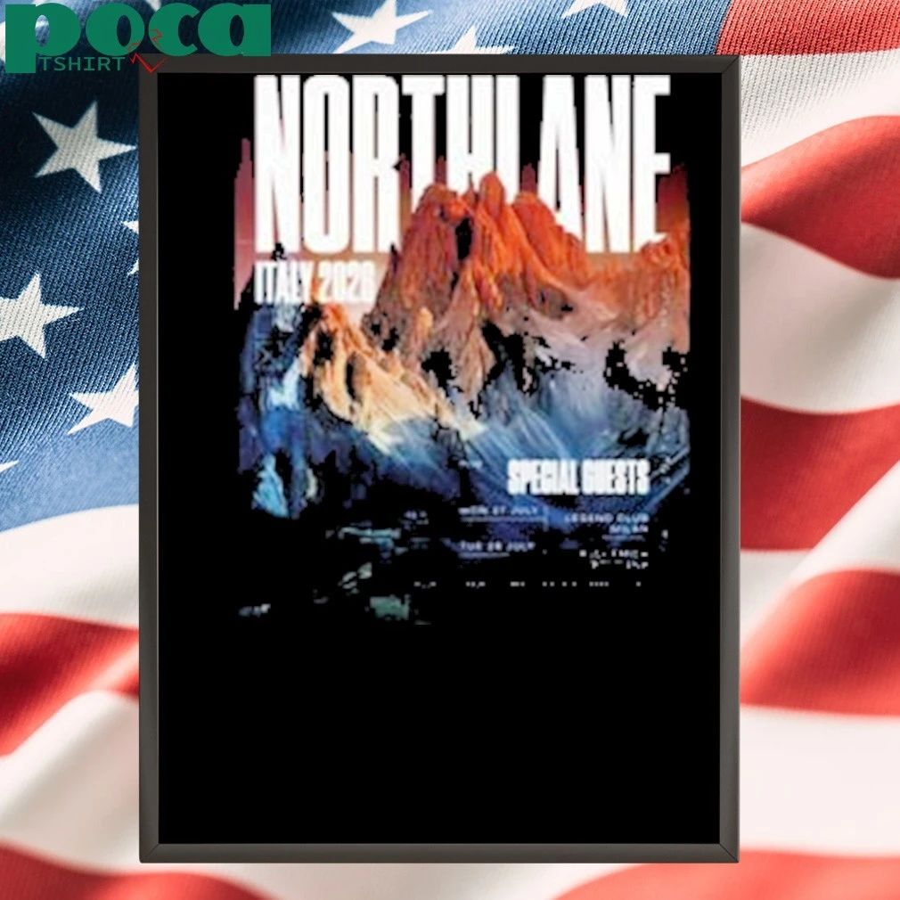 Northlane Italy 2026 Show On 27 28 July 2026 shirt