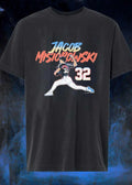 MLB Players Jacob Misiorowski Pitching 32 Milwaukee Brewers T-Shirt