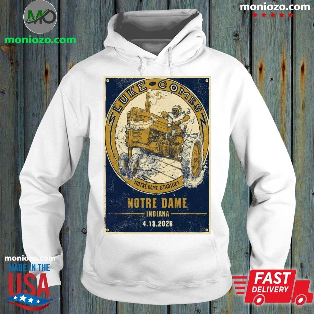 Luke Combs Notre Dame Stadium, South Bend IN April 18 2026 Poster Shirt