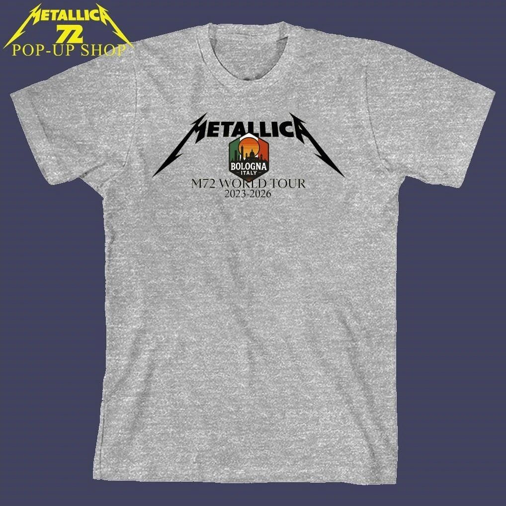 Metallica M72 Bologna Italy World Tour 2023-2026 T-Shirt