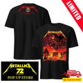 Metallica Bologna 2026 Merch Shirt Two Sided Nino Cammarata