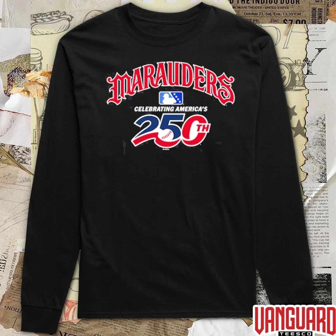 Home Jersey Marauders MiLB Celebrating America’s 250th t-shirt