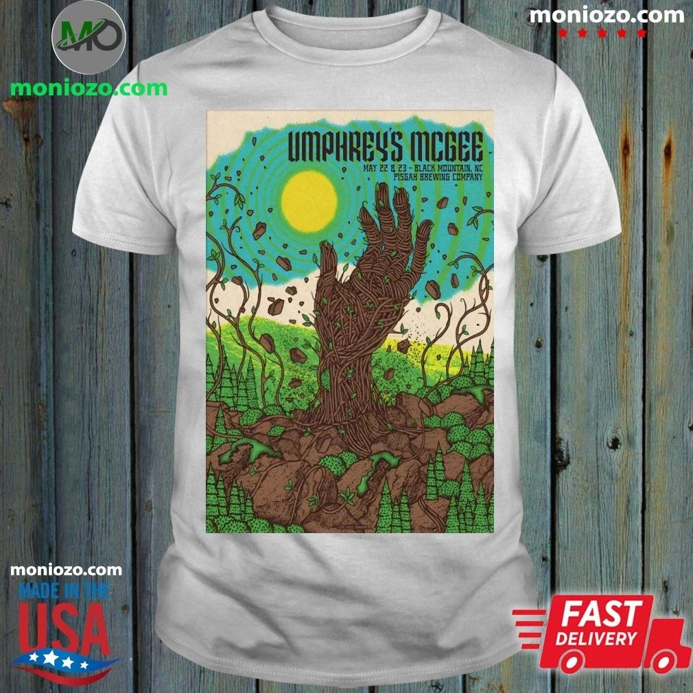 Umphrey’s McGee May 22-23 2026 Pisgah Brewing Company, Black Mountain NC Poster Shirt