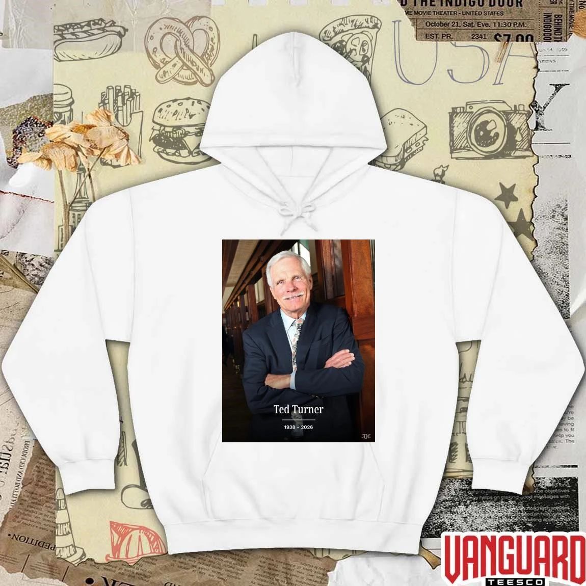 Ted Turner 1938 – 2026 Keisha Lance Bottoms t-shirt