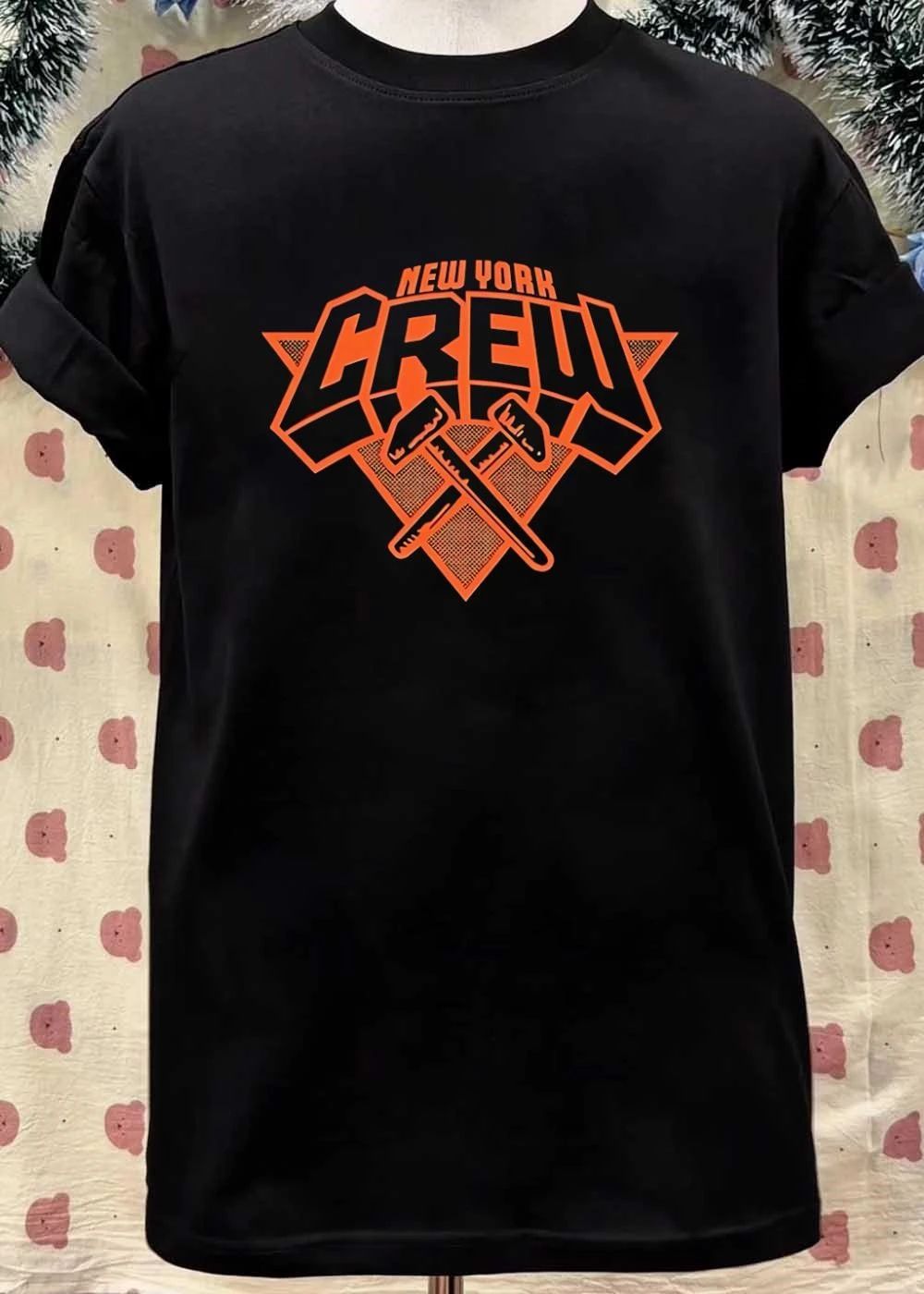 New York Crew Crossed Hammers Graphic T-Shirt