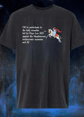 Knight Crusader Off to Participate in Holy Crusades Led by Pope Leo XIV AI T-Shirt