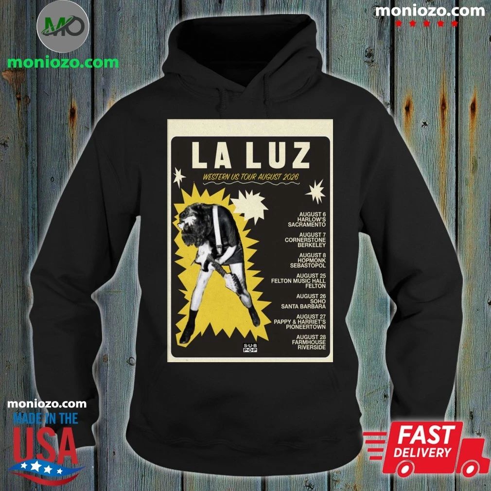 La Luz Western US Tour August 2026 Poster Shirt